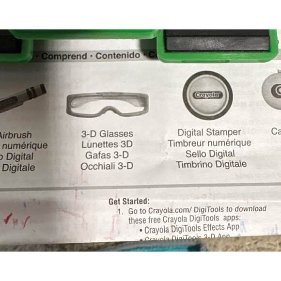 Crayola Digitools Deluxe Digital Effects for Apple IPAD 3D Green - Picture 5 of 10